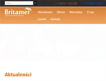 Tablet Screenshot of britamer.pl